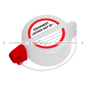 electrical panel push button lockout