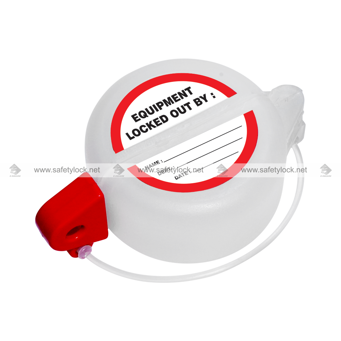 electrical panel push button lockout