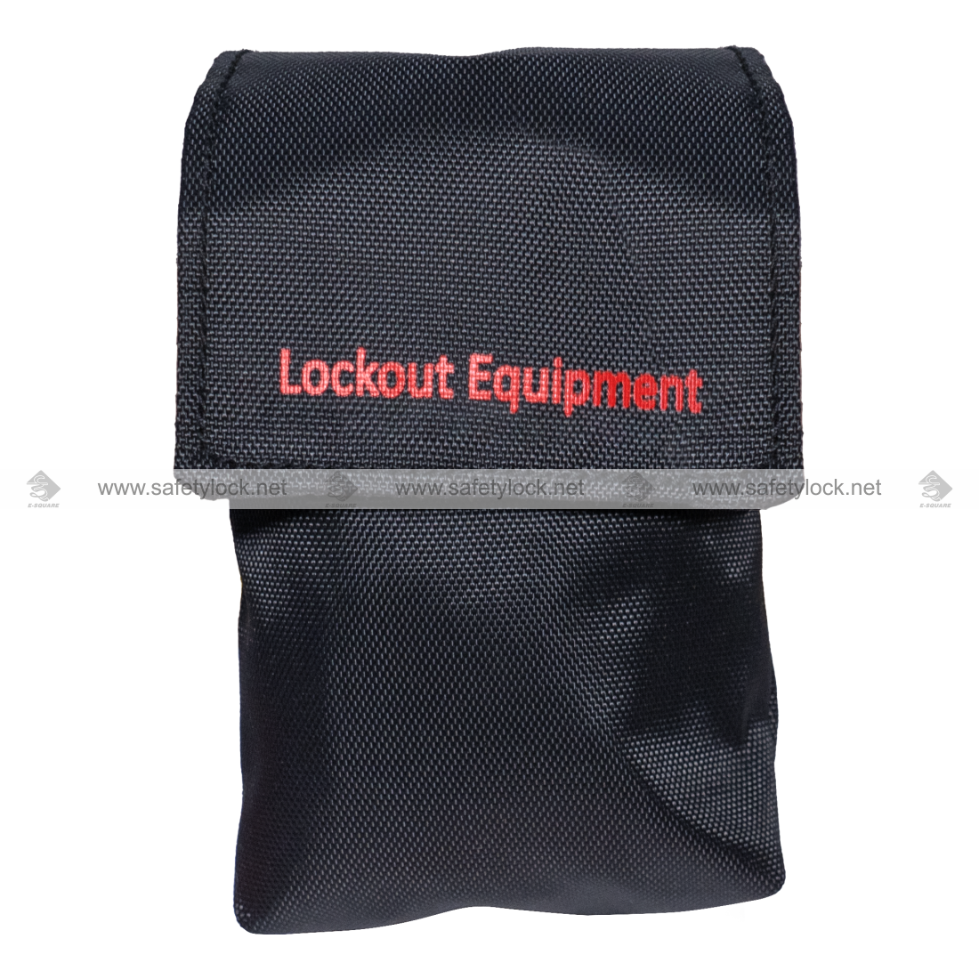 individual LOTO personal pouch velcro closure