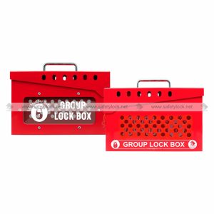 smart group lock box with perforated back