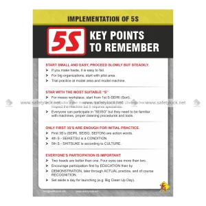 5s Poster - Key Points to Remember