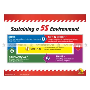 5s Poster - Sustaining a 5s Environment