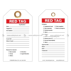 asset management 5s red tag