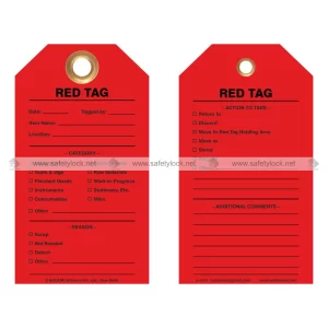 comprehensive 5s red tag