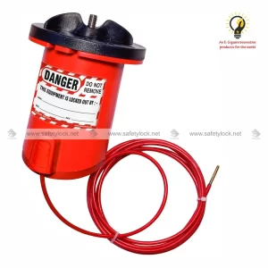 energy secure lockout with 1 meter cable