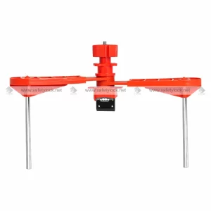 E-Square universal valve lockout with 2 large arm
