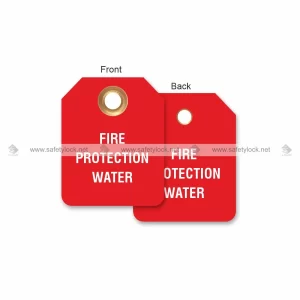 fire protection water 2-sided micro tag
