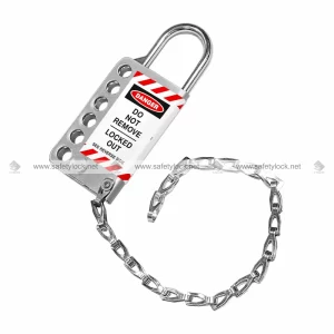 full stainless steel lockout tagout hasp