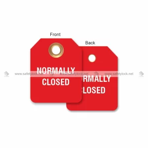 normally closed 2 sided micro tag