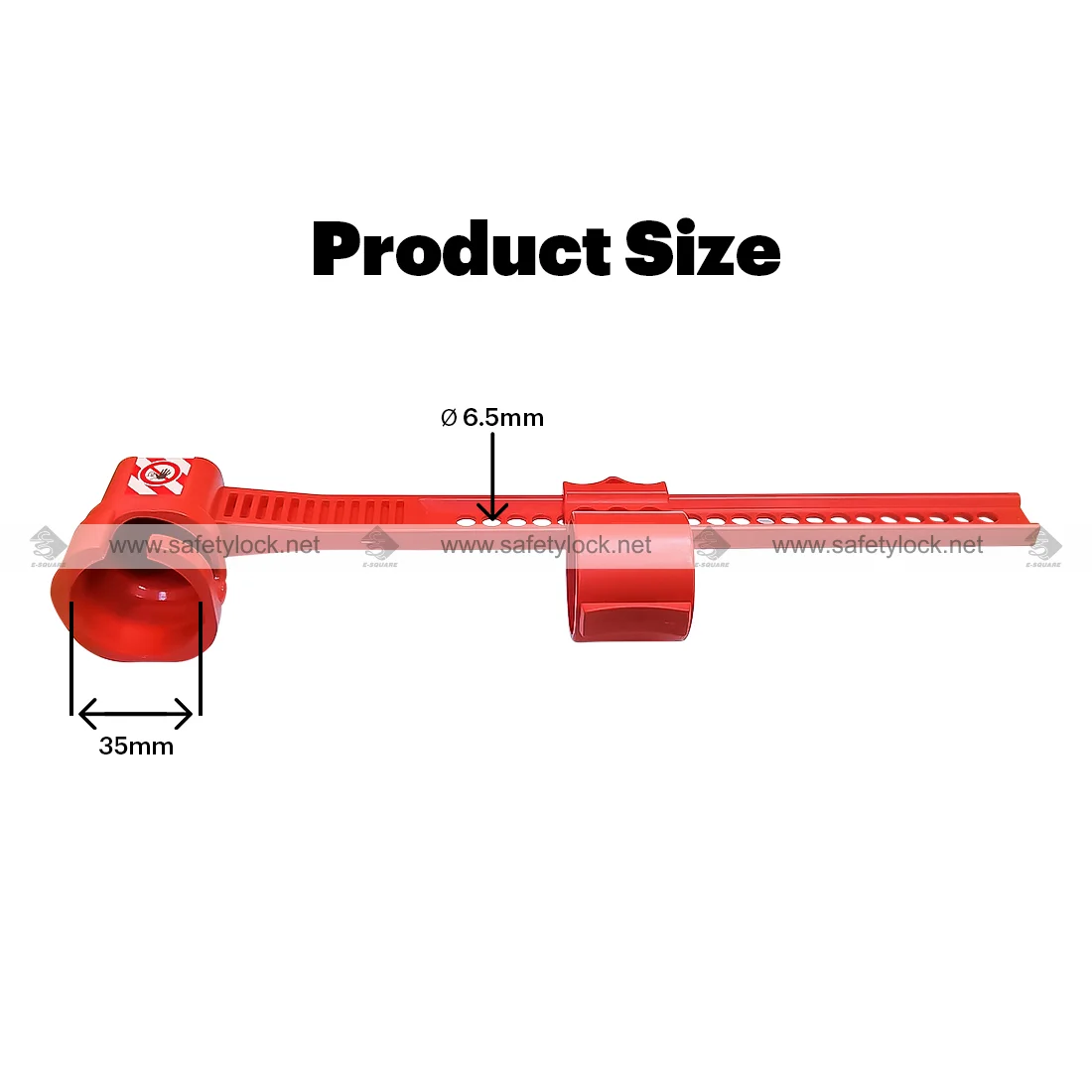stainless steel butterfly valve lockout tagout adjustable pull handle