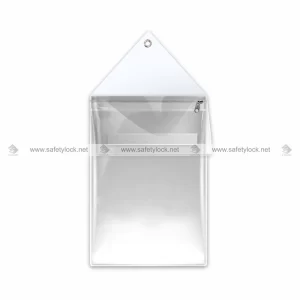 flexible permit holder with velcro and zipper for a4 size document