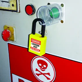 Round Push Button / Lever Switch Lockout