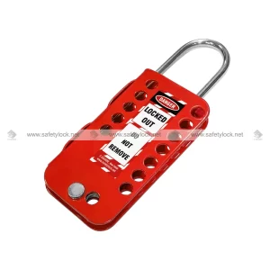 E-Square heavy duty LOTO hasp for 8 mm shackle padlock
