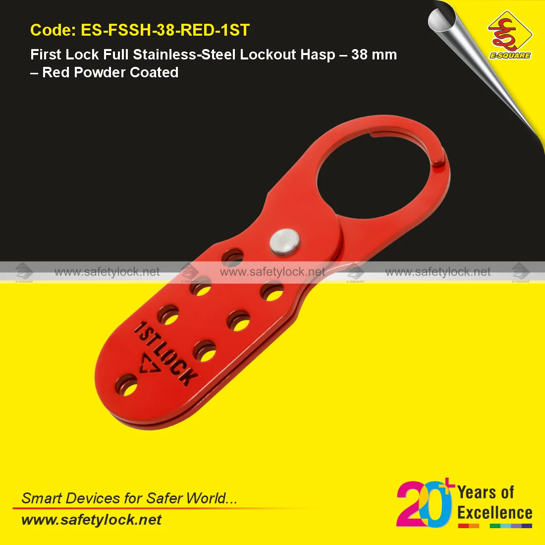 first lock full stainless steel lockout hasp for 7 padlocks