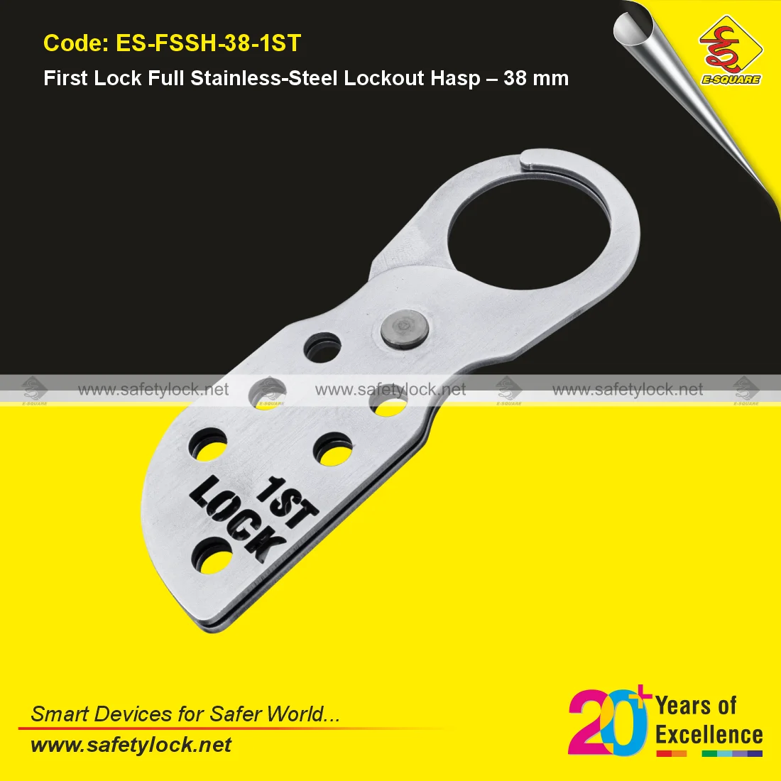 first lock full stainless steel scissor lockout hasp