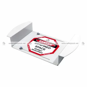 confined space manhole sign aluminium