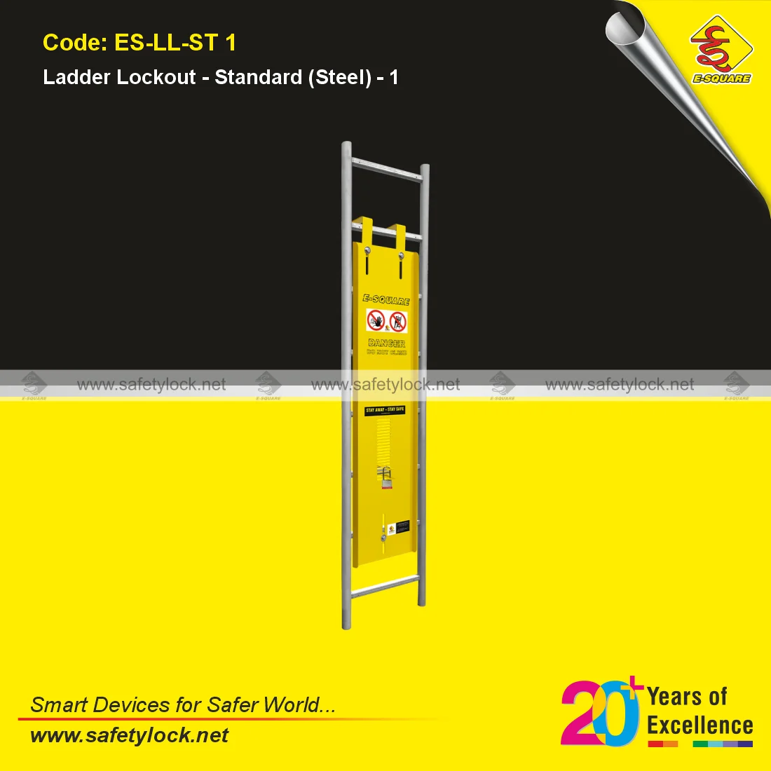 E-Square steel ladder lockout cover