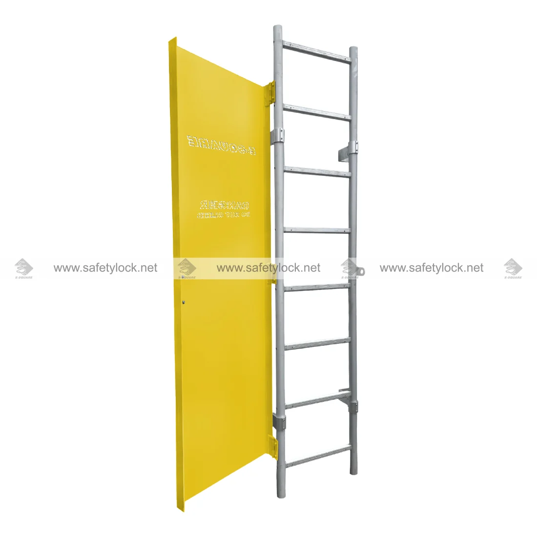 hinged ladder lockout cover