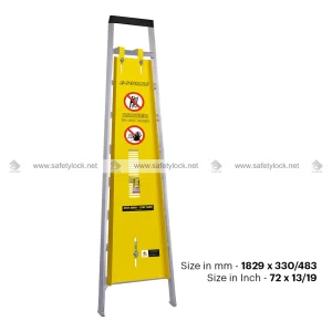 <b>Steel</b> Ladder Lockout - <b>Standard - A Section</b>