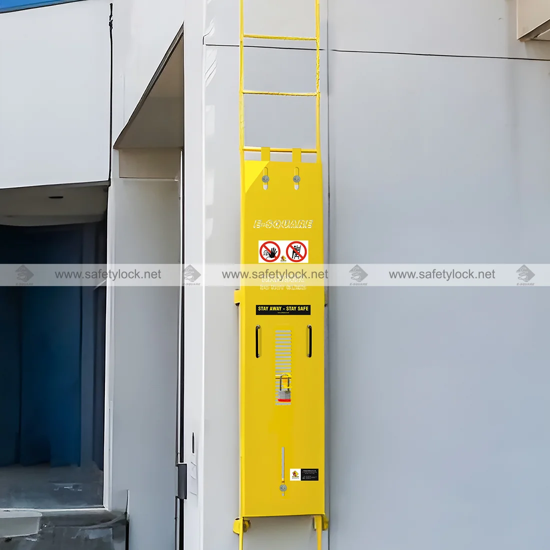 ladder lockout standard installation