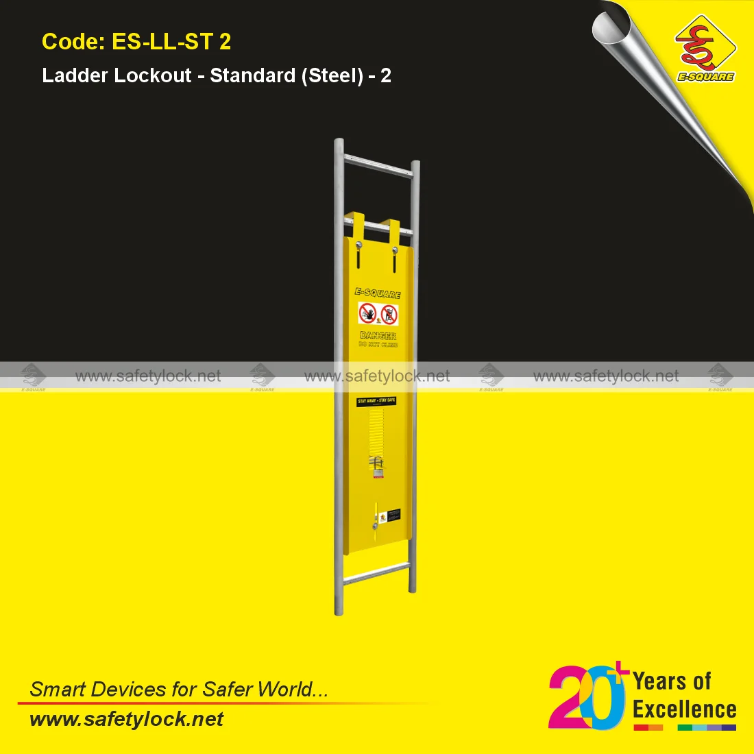 metallic ladder lockout 62 by 15 inch