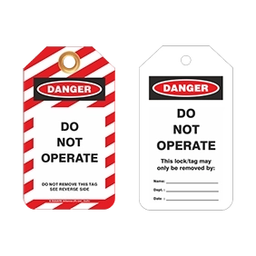 Lockout Tags