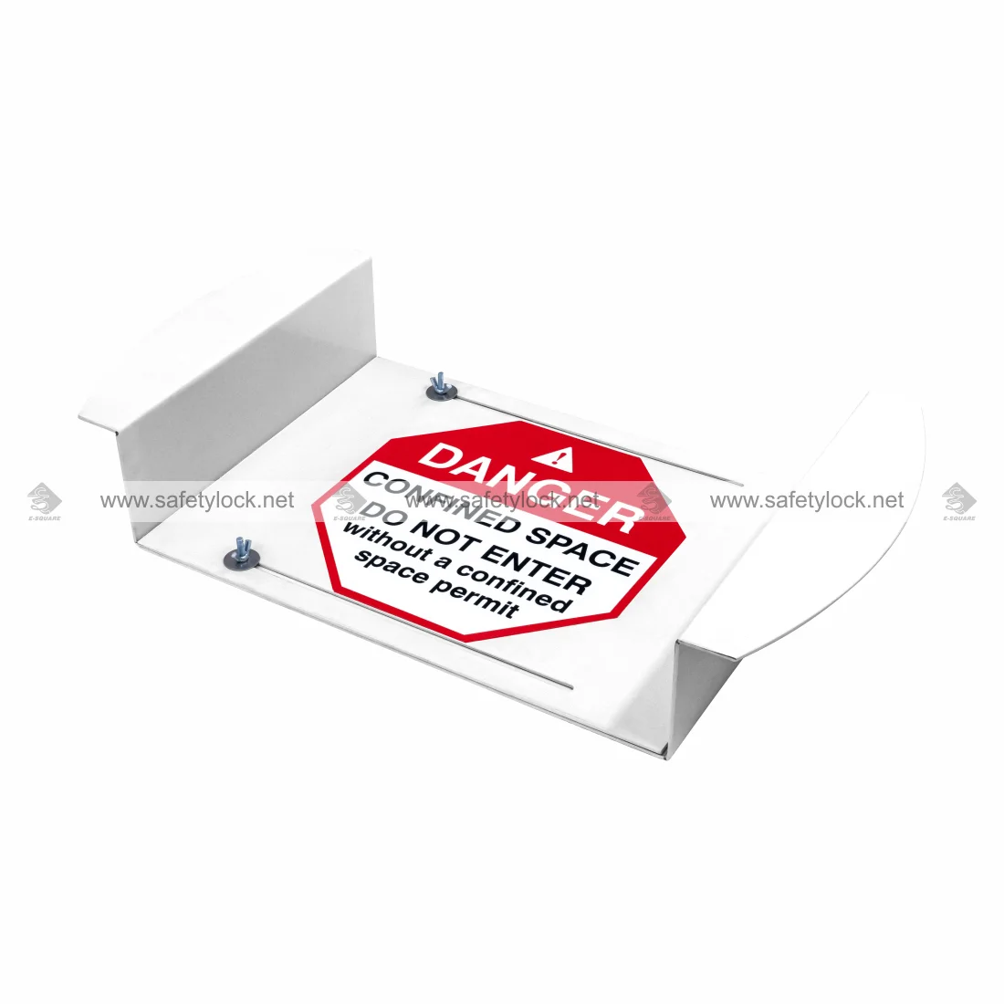 steel confined space manhole sign supplier