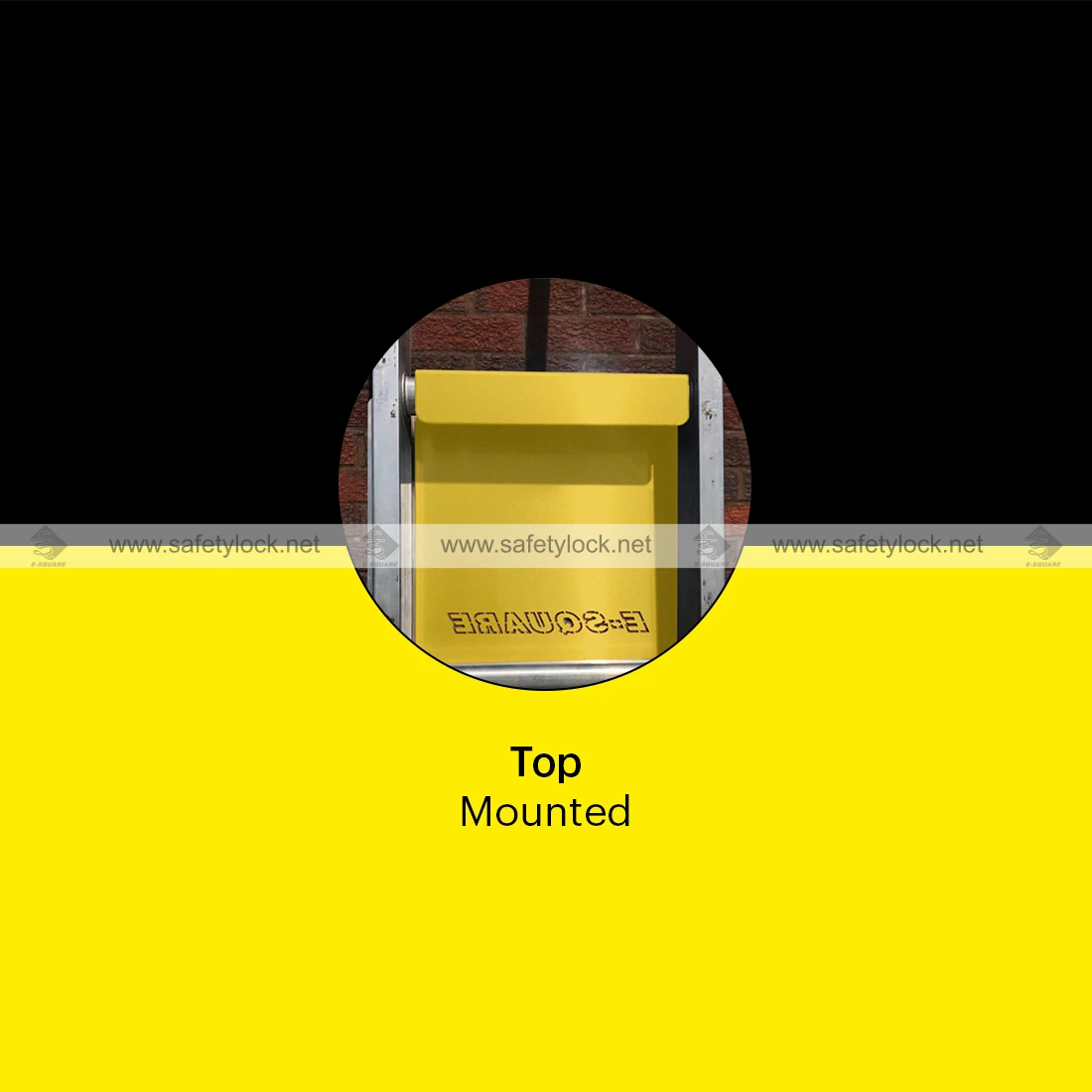 top mounted ladder lockout cover features